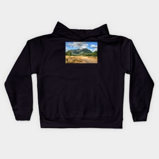 Gardens Of Stone ... With Red Truck Kids Hoodie